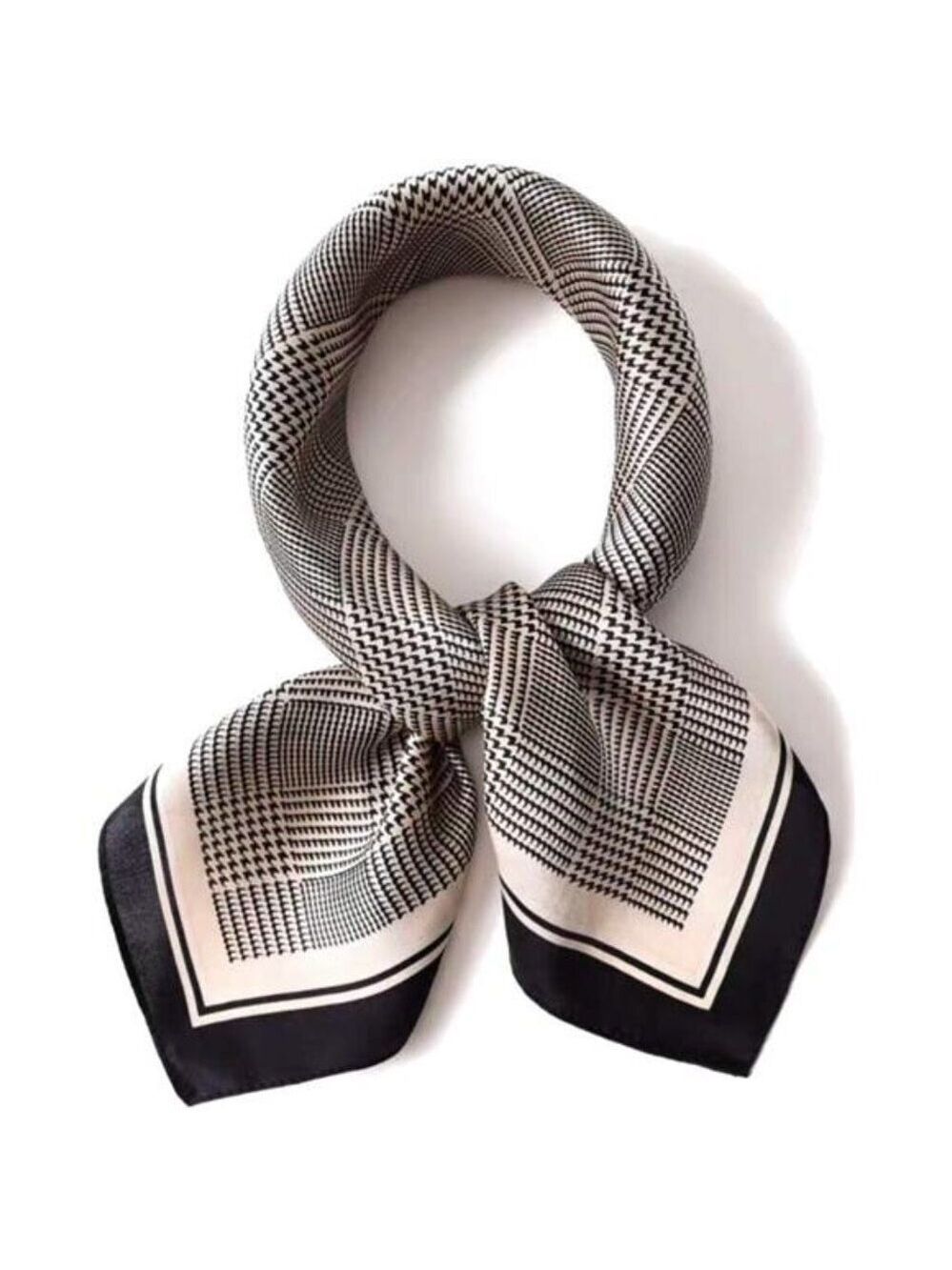 Mulberry Silk Scarf 21x21 Lightweight Square Neckerchief Women Men Fashion Acces
